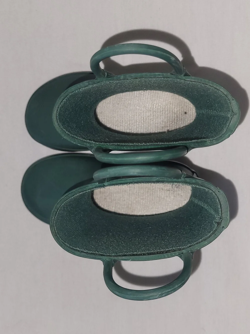 Kids' Dark Green Waterproof Rain Boots